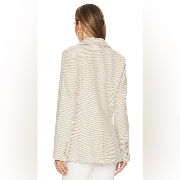 Ena Pelly Lara Wool Blazer Jacket Size Small Revolve Fall Winter Essentials - Picture 12 of 12